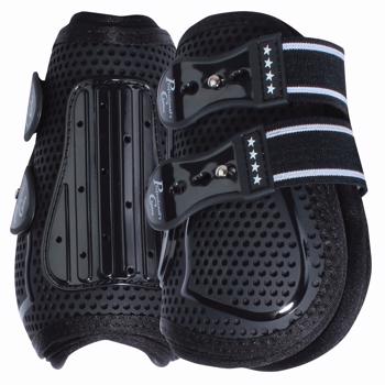 Pro Mesh TPU Show Jump Rear Boot | Black